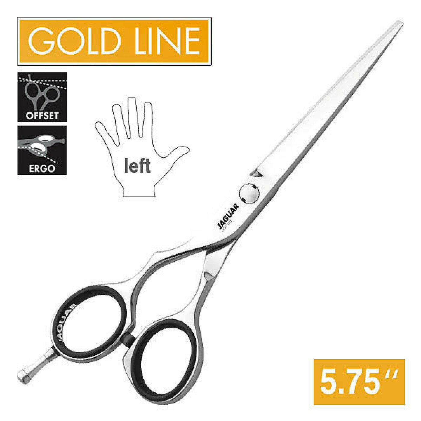 Jaguar Haarschere Diamond 5,75 Zoll Links
