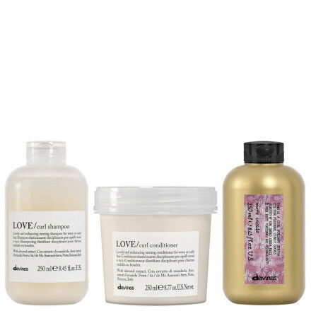 Davines Essential Haircare Love Curl Set (Shampoo + Conditioner + Haarserum)