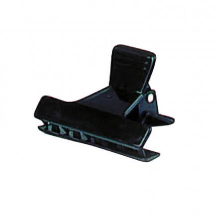 Efalock Abteilklammern schwarz 12 Stück